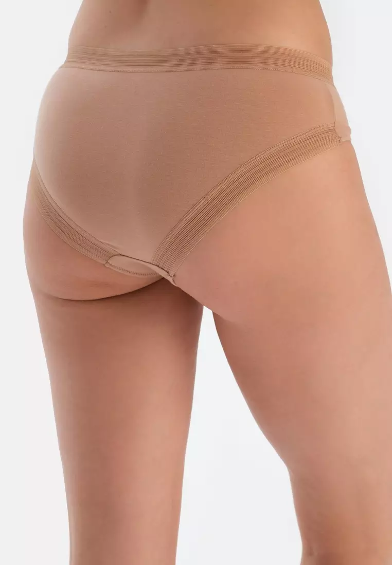 Light Brown Lace Hipster, Underwear for Women