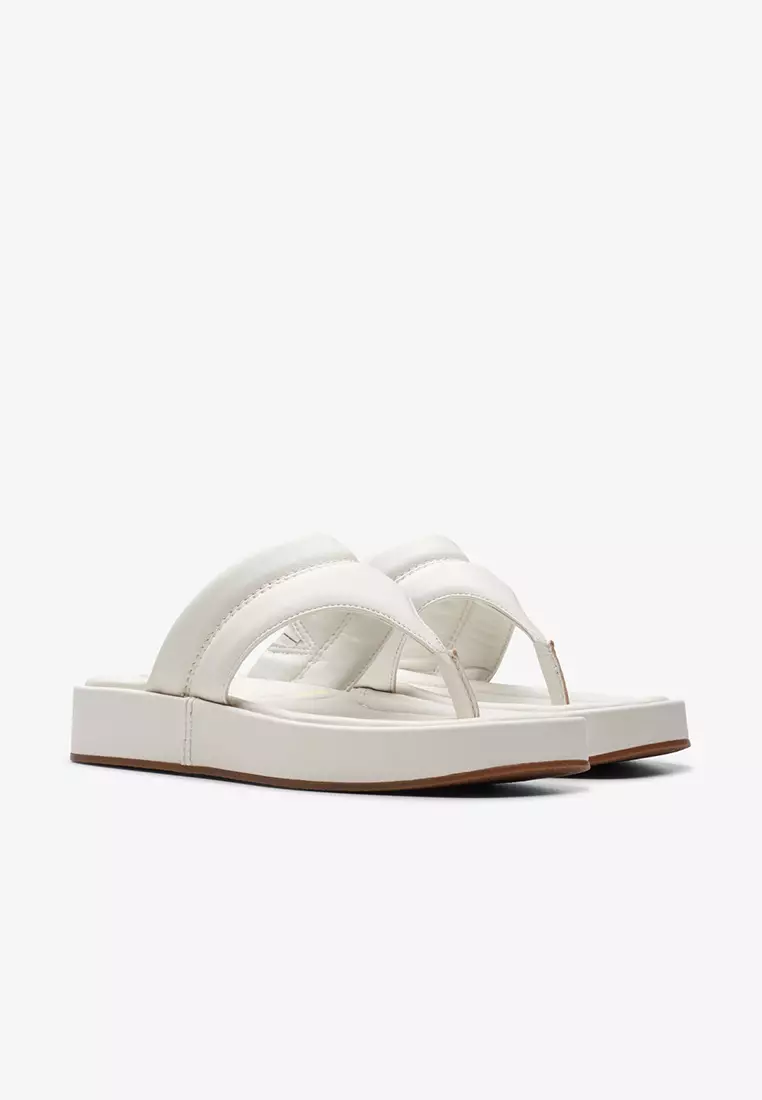 Alda Walk Flatform Sandal Off White