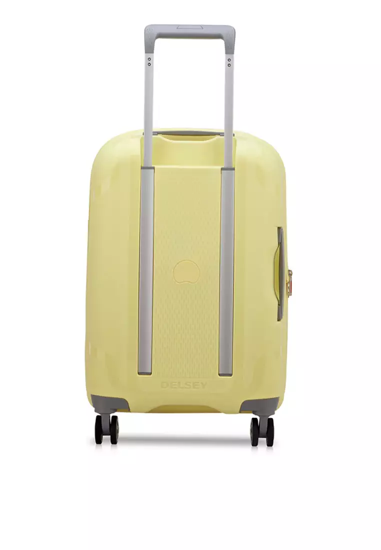 Delsey yellow luggage store