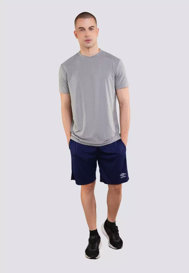 Quick Dry Training Shorts with Front Side Pockets Activewear for Men