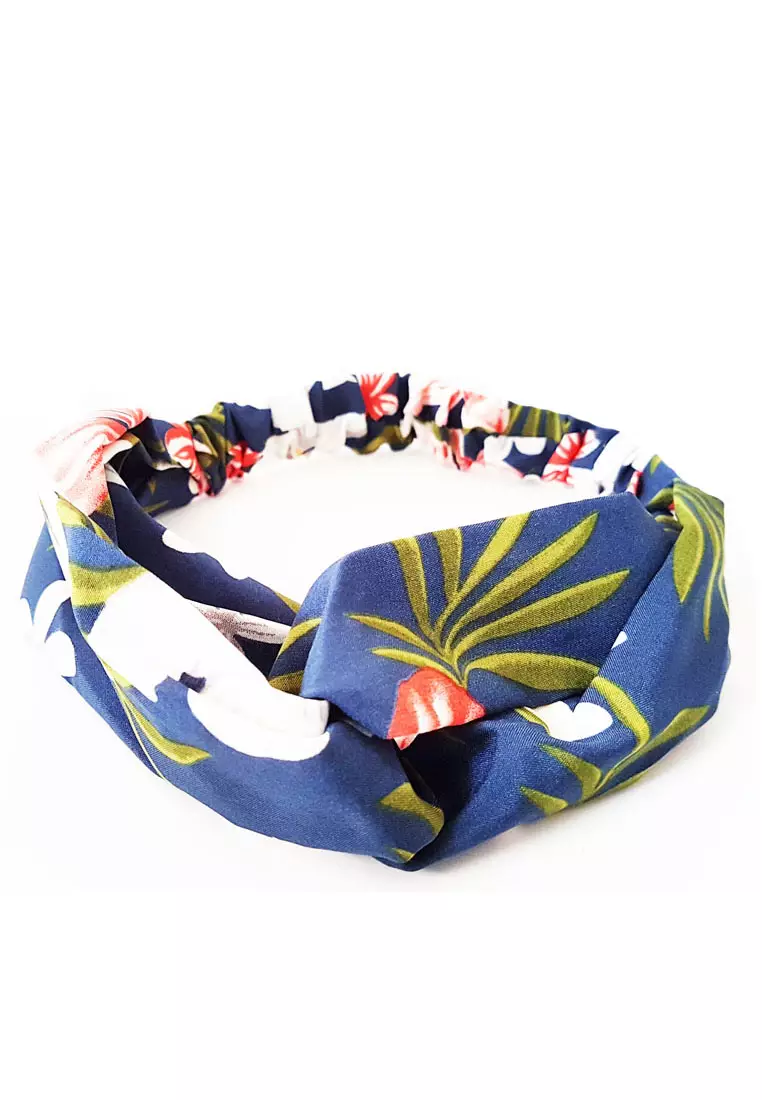 Twisted Headband Fiesta Navy