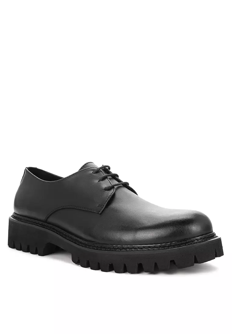 Connor Black Derby Shoes