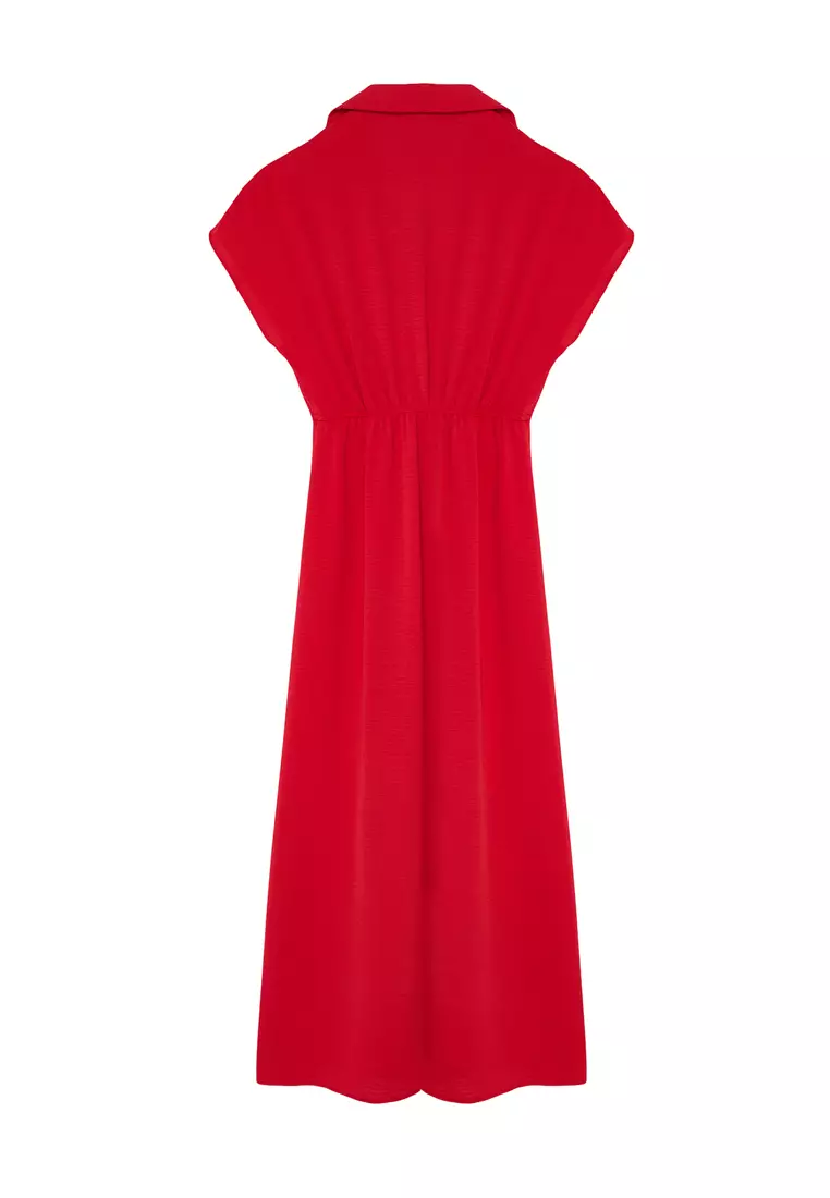 Chiffon Midi Dress
