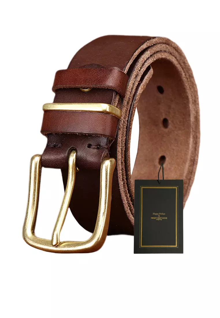 Buy Twenty Eight Shoes Handmade Vintage Full Grain Leather Belt