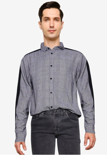 Brave Soul multi Long Sleeves Checked Shirt 4840CAA3334410GS_1