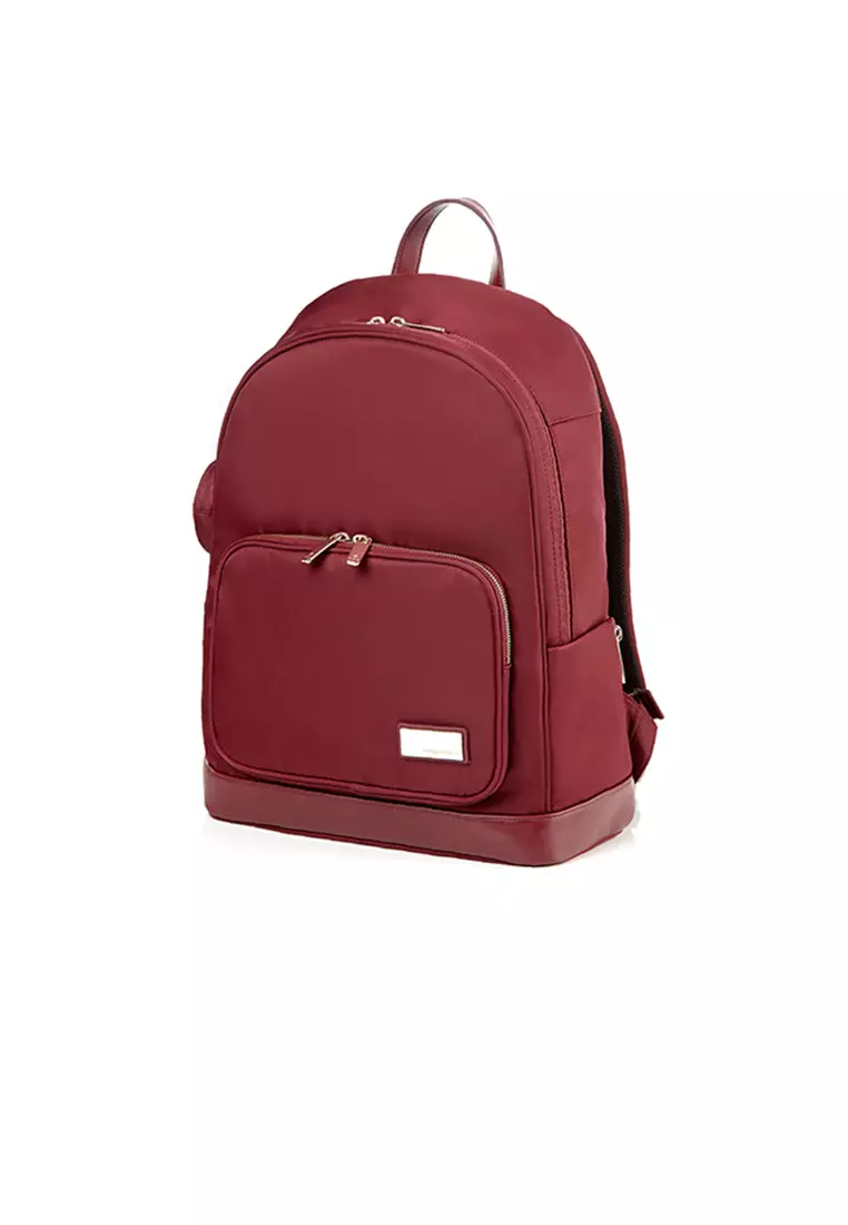 Samsonite backpack 2024 red line