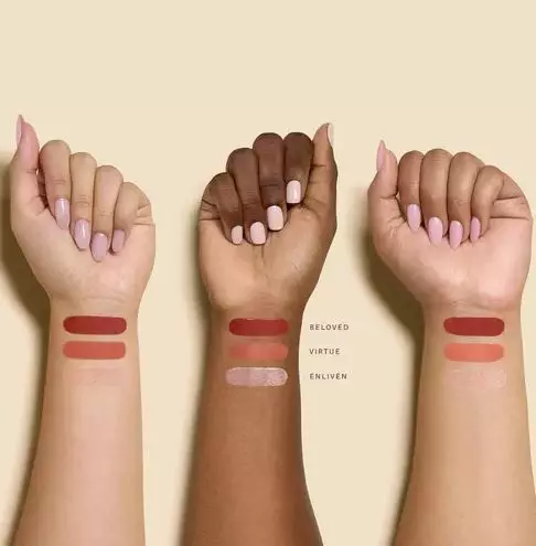 Rare Beauty Mini Blush & Luminize Trio 