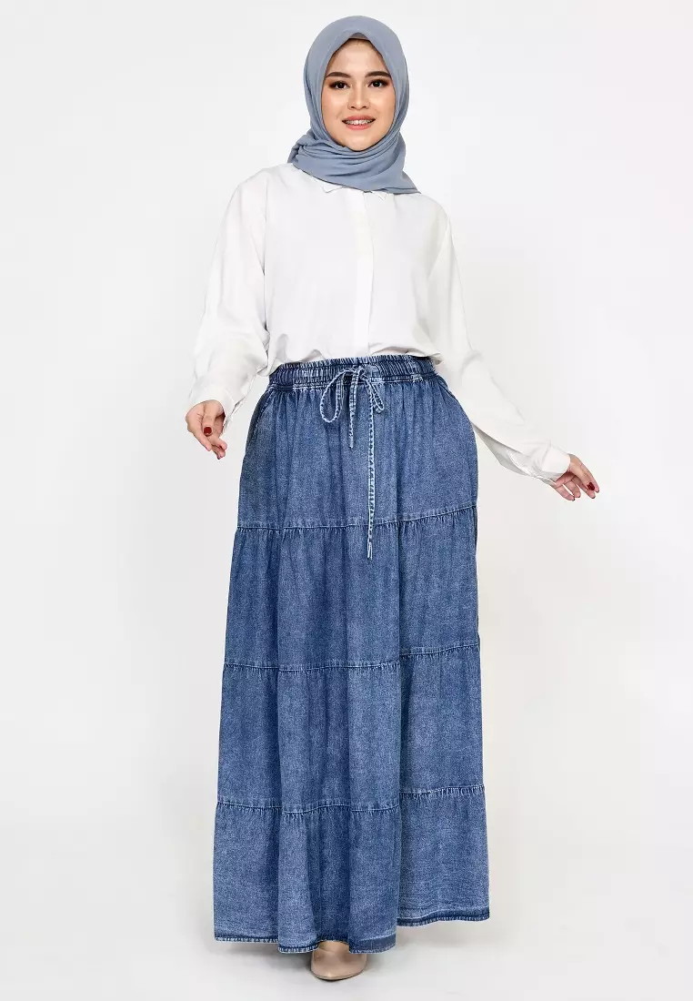 Long Skirt Denim Aurora