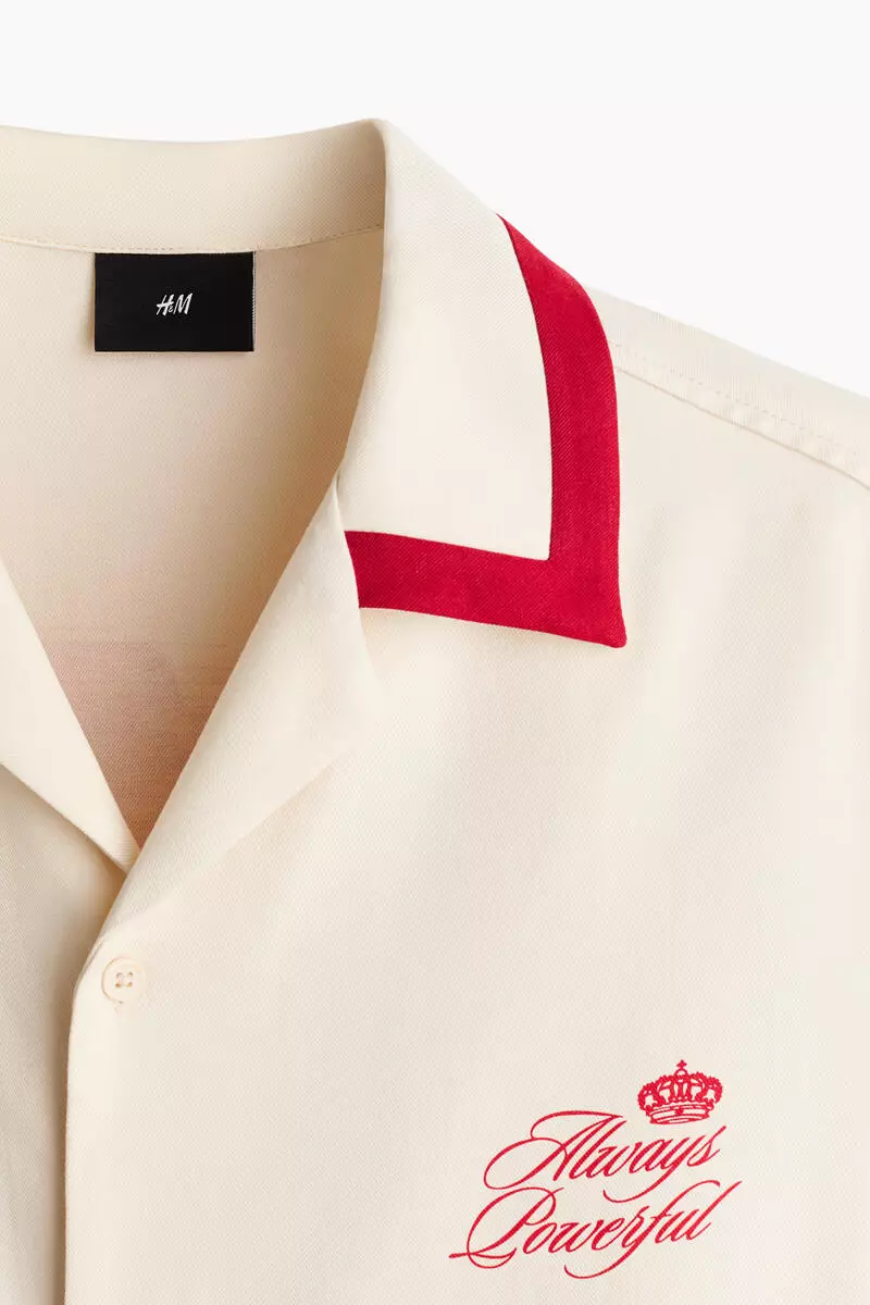 Loose Fit Printed resort shirt