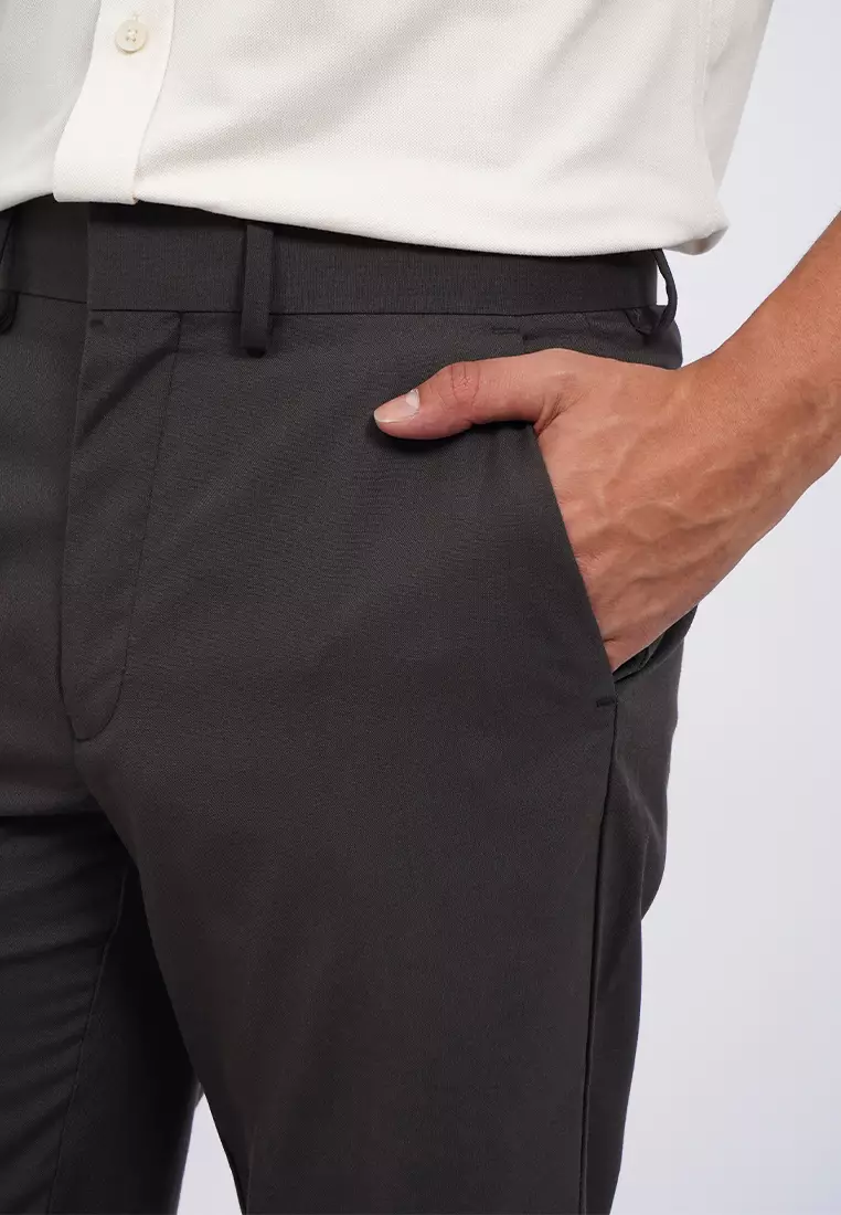 Jual Executive Regular Fit Basic Formal Pants Original 2026 | ZALORA ...