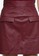 Heather red Pocket PU Skirt DAD07AA70DECF3GS_3