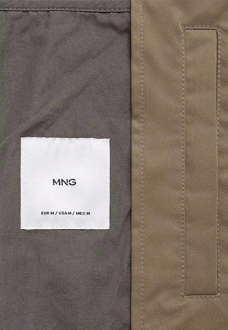 Water-Repellent Jacket With Zip