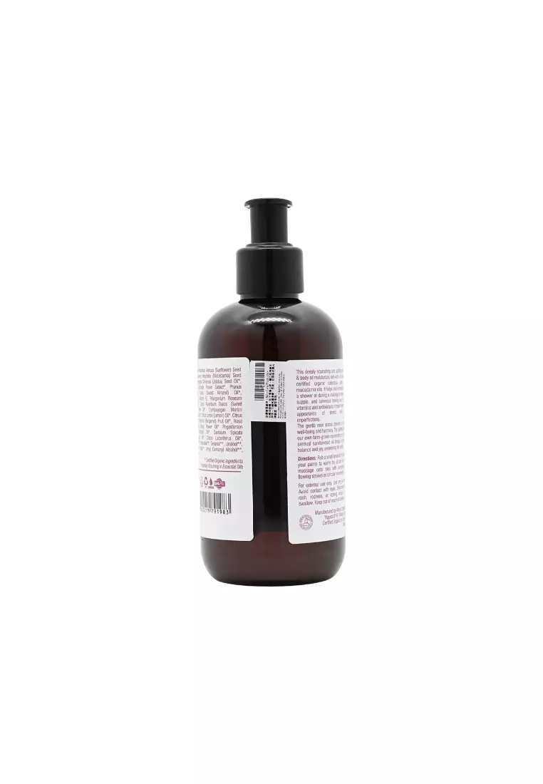 Alteya Organics Rejuvenating Massage & Body Oil, Bulgarian Rose 250ml