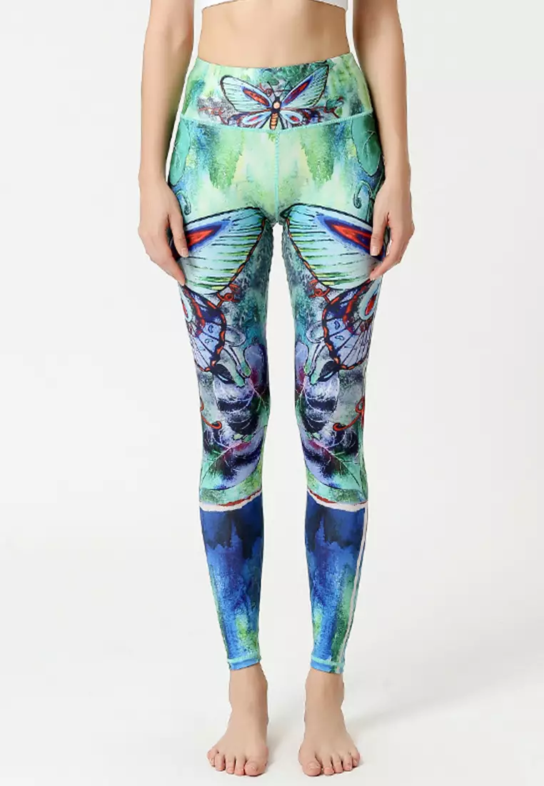 Nike birds of paradise leggings shop