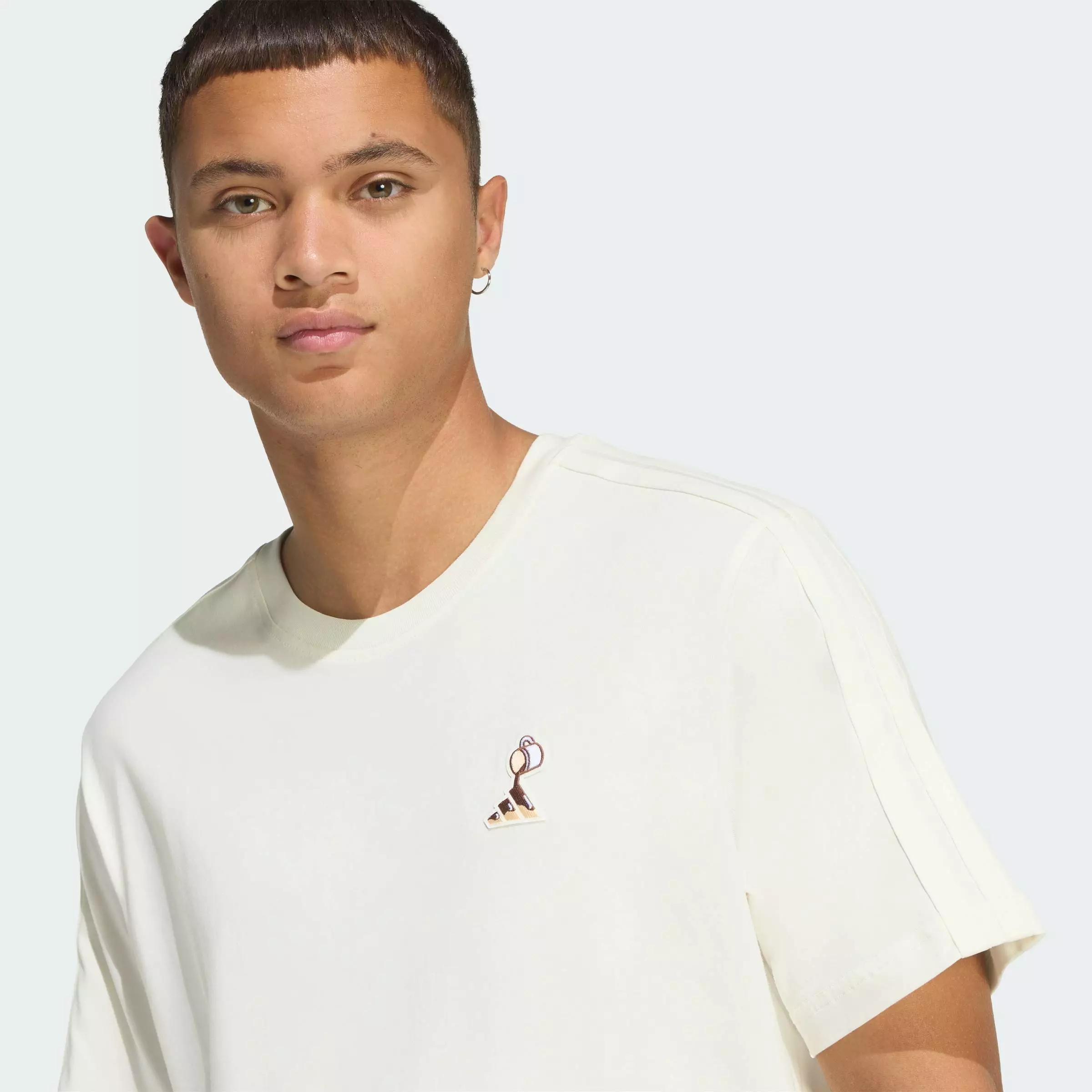 Lifestyle LUX COFFEE CAFE POUR GRAPHIC T-SHIRT Men White KB4845