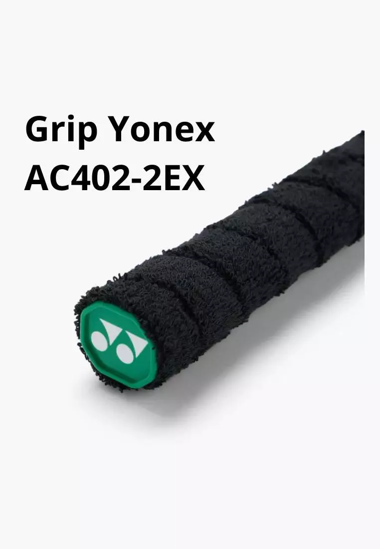 Grip Handuk Badminton Tenis Padel Yonex Towel Grip AC402-2EX Hitam panjang 80cm