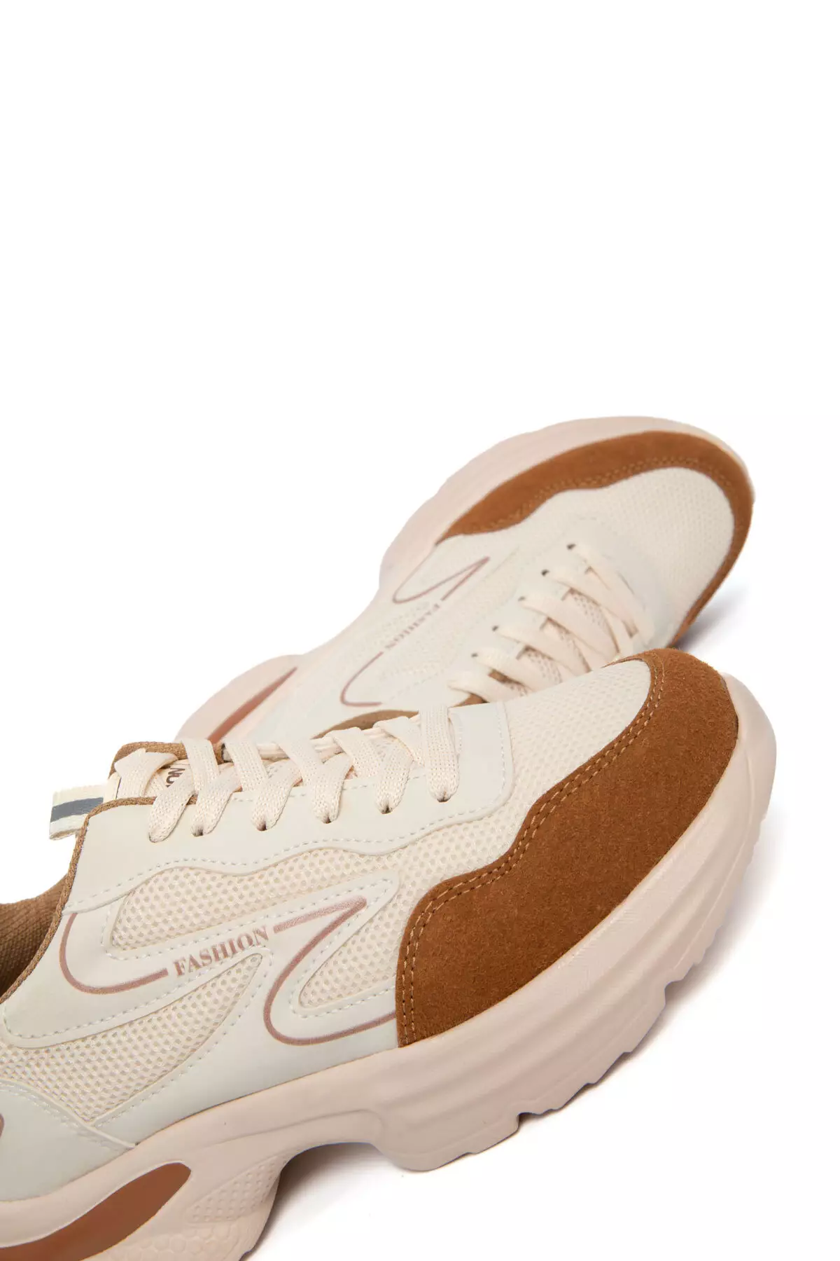 Beige-Tan Women'S Sneaker 21272