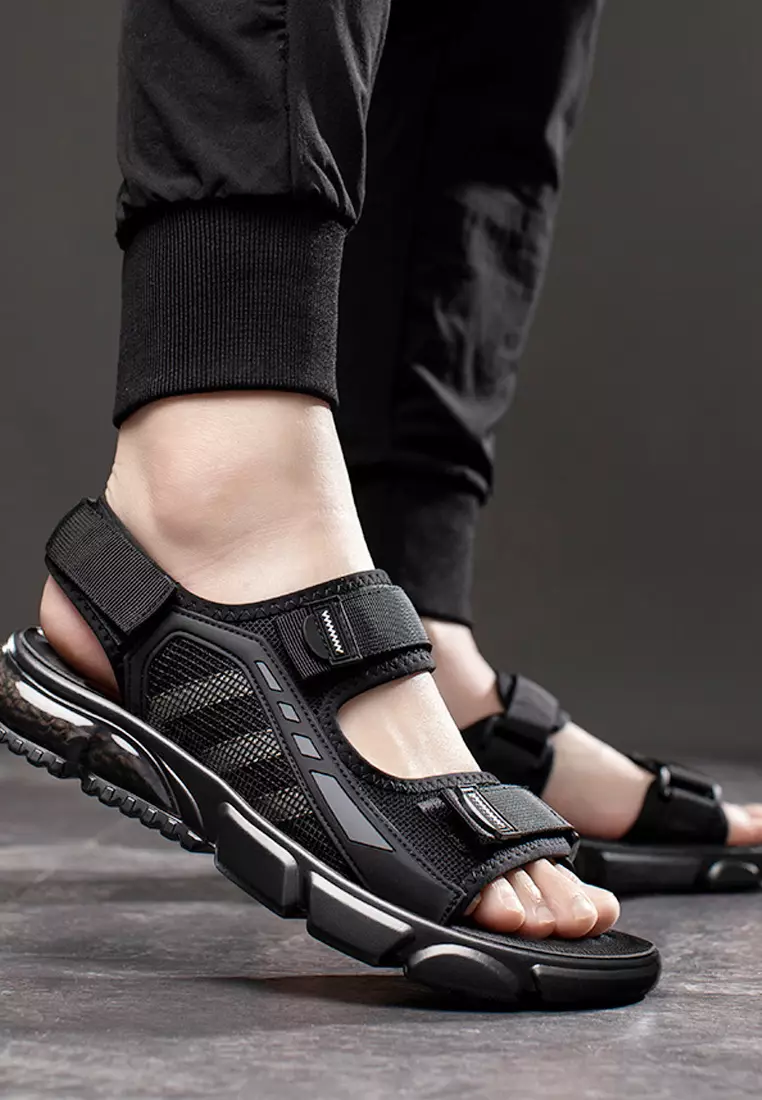 VANSA Mesh Webbing Air Cushion Sandals  VSM-S58601