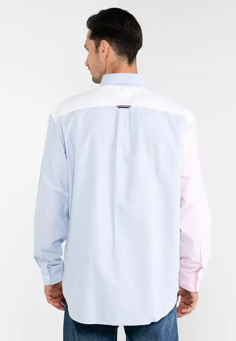 WCC CLASSIC FLEX POPLIN RF SHIRT (CLOUDY BLUE_M)