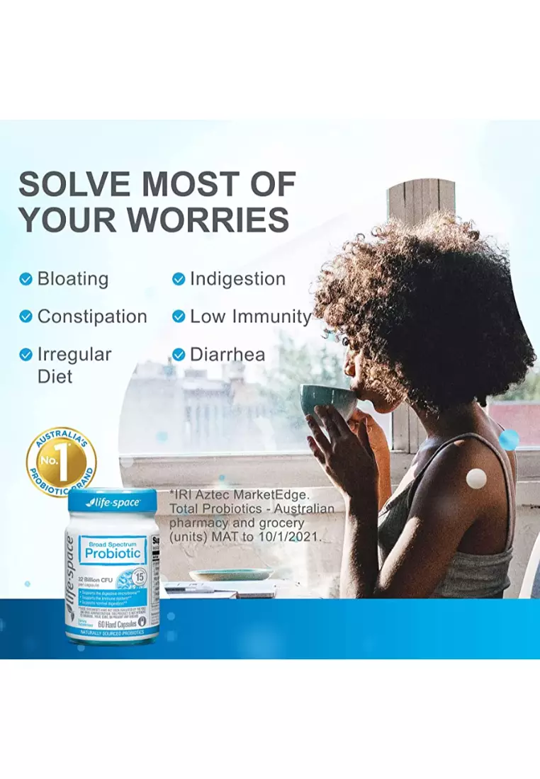 Life Space - Adult Broad Spectrum Probiotic 60 Capsules