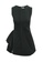 Marni black marni Black Mini Dress with Side Decoration BC8F8AAA21EC9DGS_1