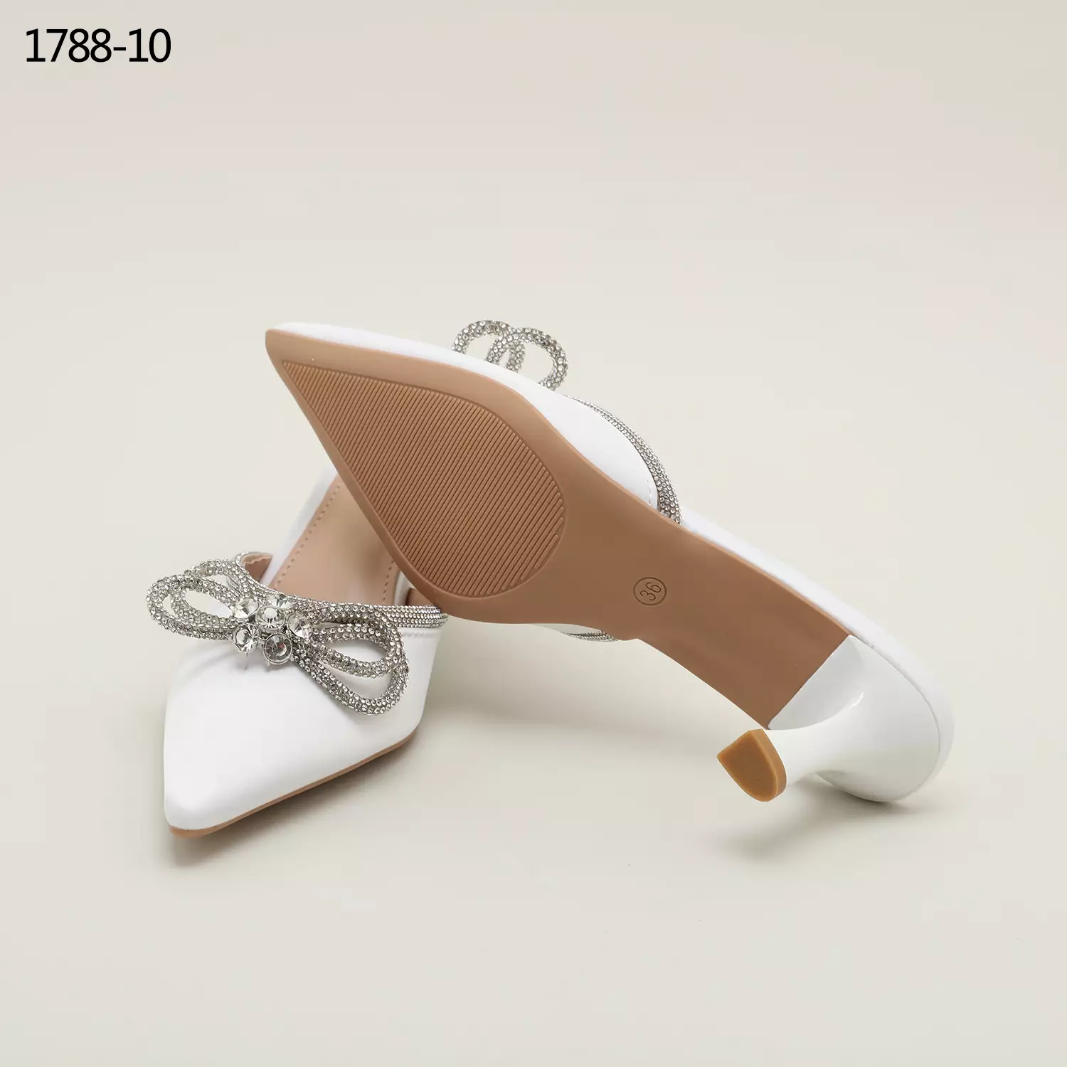 Heliva Kylie High Heels Bow Women Shoes