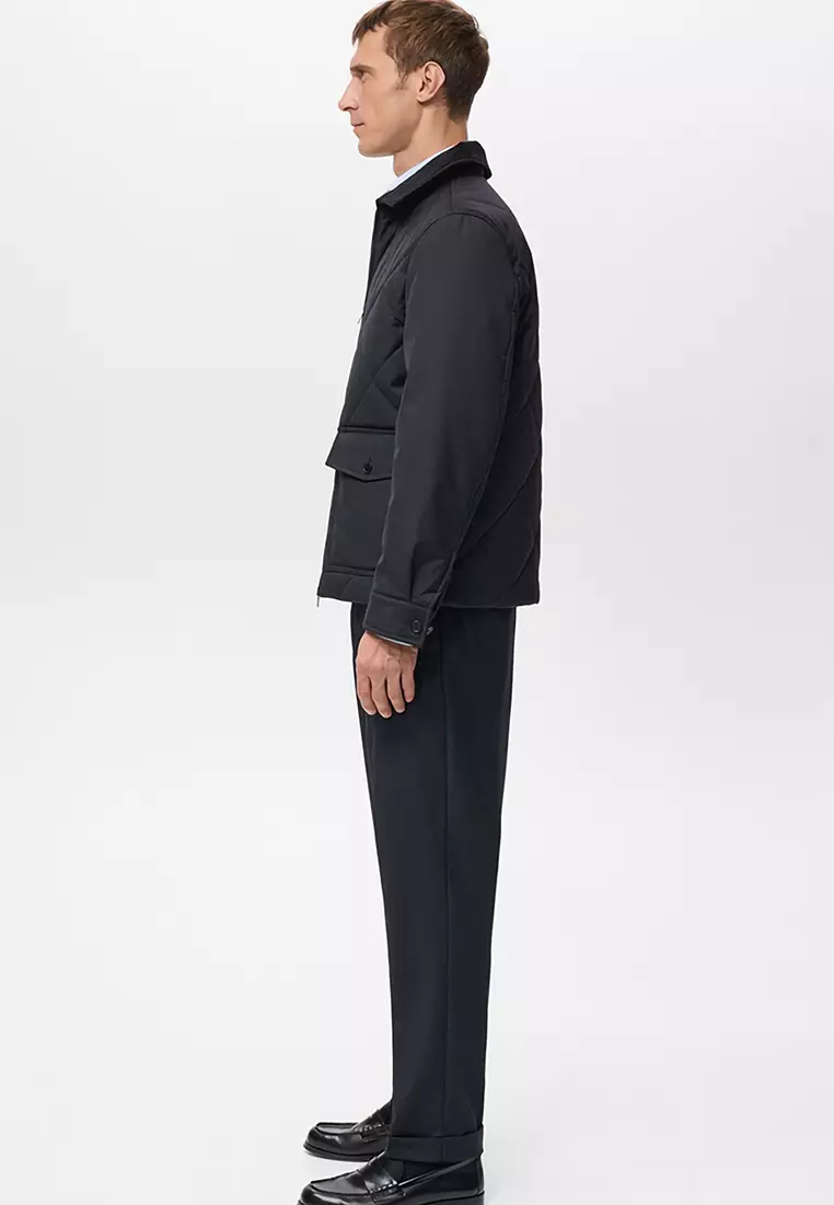 Quilted Water Repellent Jacket