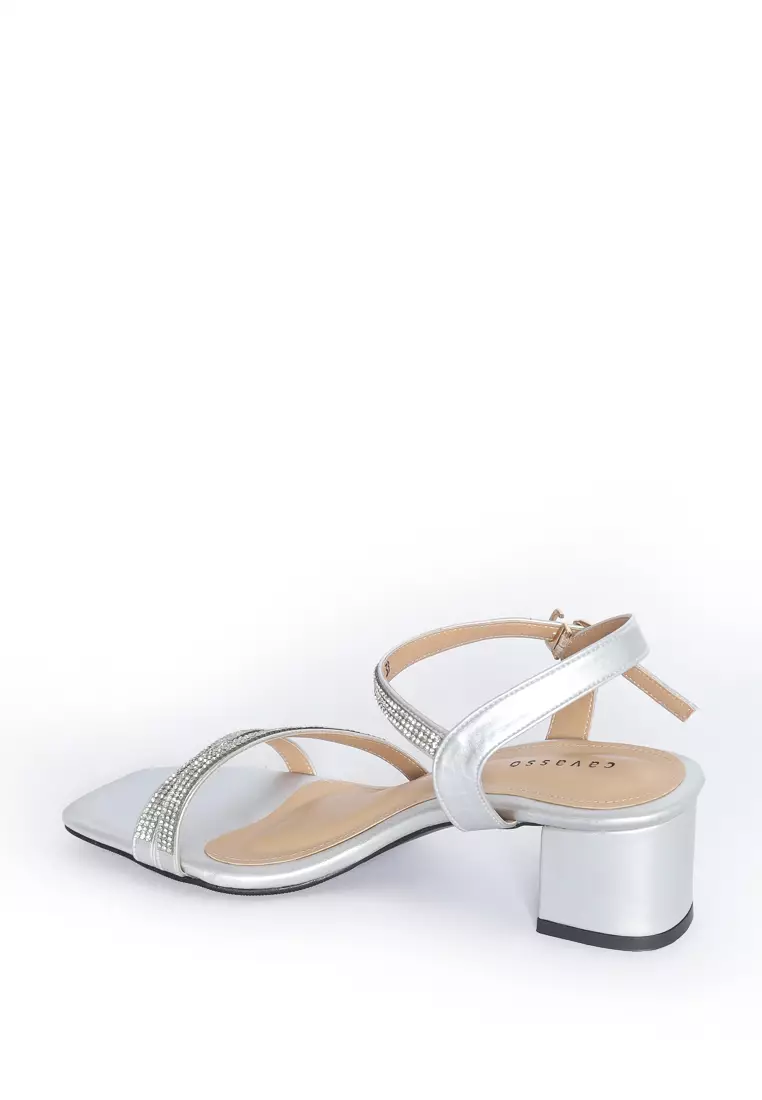 PRILY HEELS SILVER