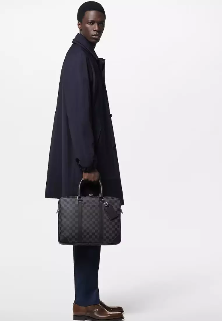 Porte-Documents Voyage PM Damier Graphite