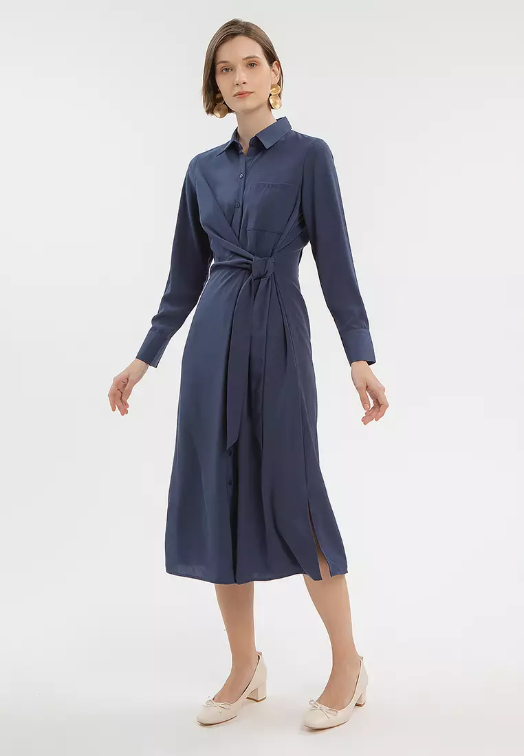 Minimal Skylar Dress Insignia Blue