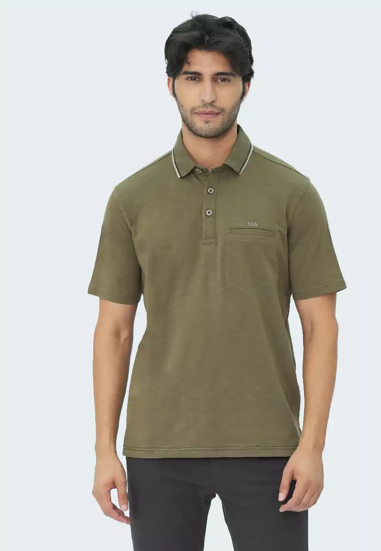 LGS - Piove Collection - Kaos Polo - Single Pocket - Regular Fit - Banyak Warna - CWS.225.J3470