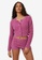 Cotton On Body red Fluffy Pointelle Cardigan 366F4AAEB438C2GS_1