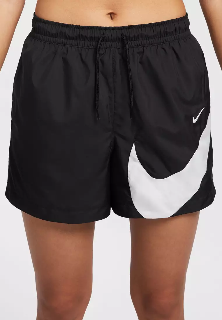 ★★Nike★★ Sportswear Classic Woven Mid-Rise Shorts W Blac Nike | Sportswear Classic Wovens Womens Mid Rise Shorts