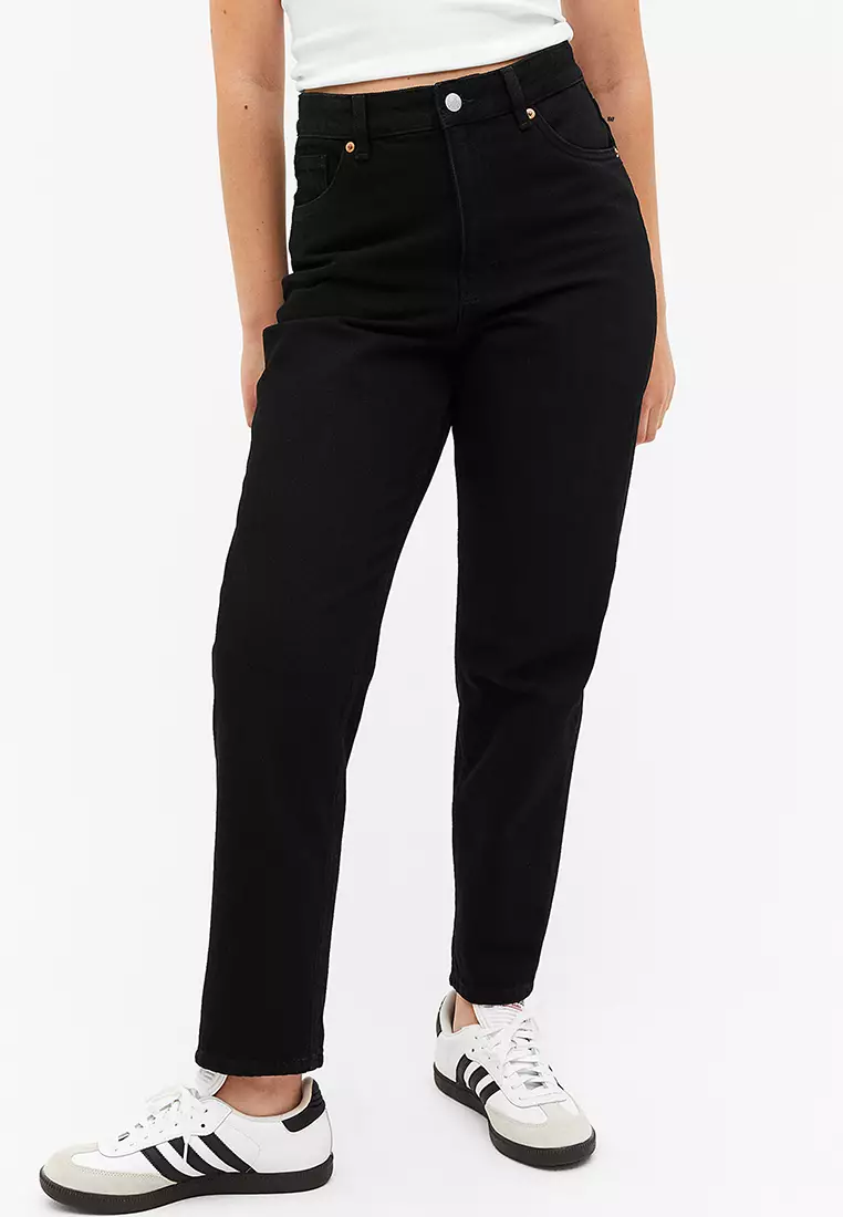 Monki Taiki High Waist Tapered Jeans 2024 Buy Monki Online