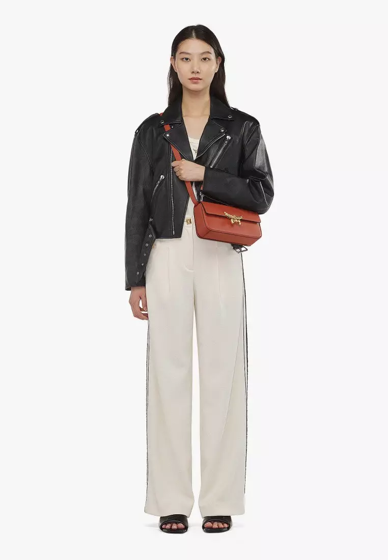 Himmel Shoulder Bag in Spanish Calf Leather