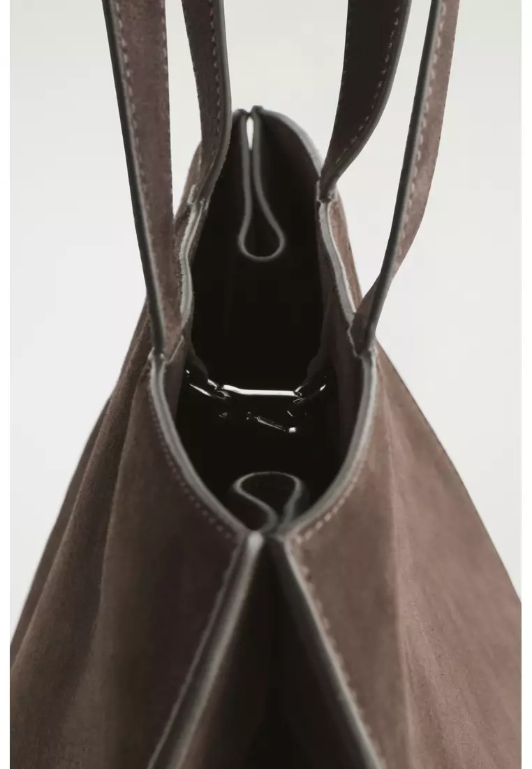 GALLERY TOTE BAG - SUEDE