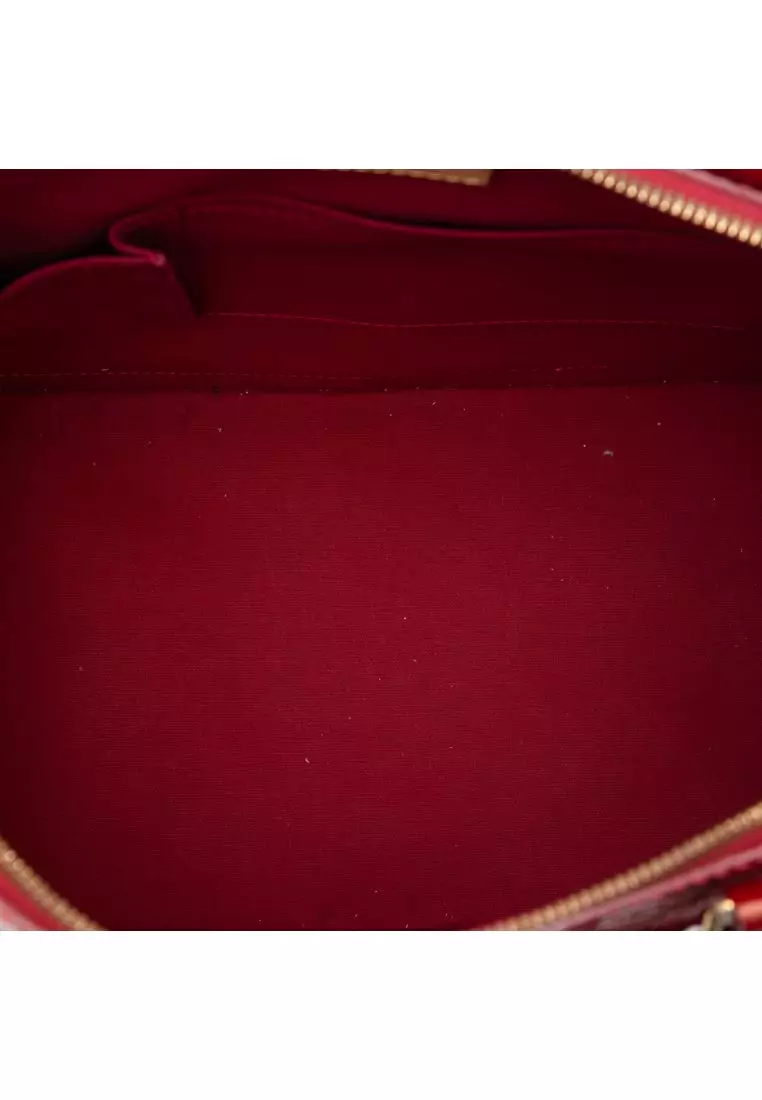 Pre-Loved Louis Vuitton Monogram Vernis Alma Gm