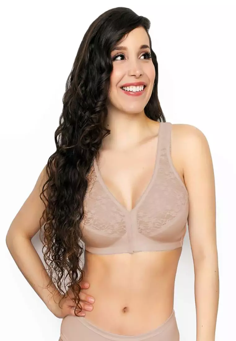 Exquisite Form Front Close With Lace Posture Bra 2024, Buy Exquisite Form  Online