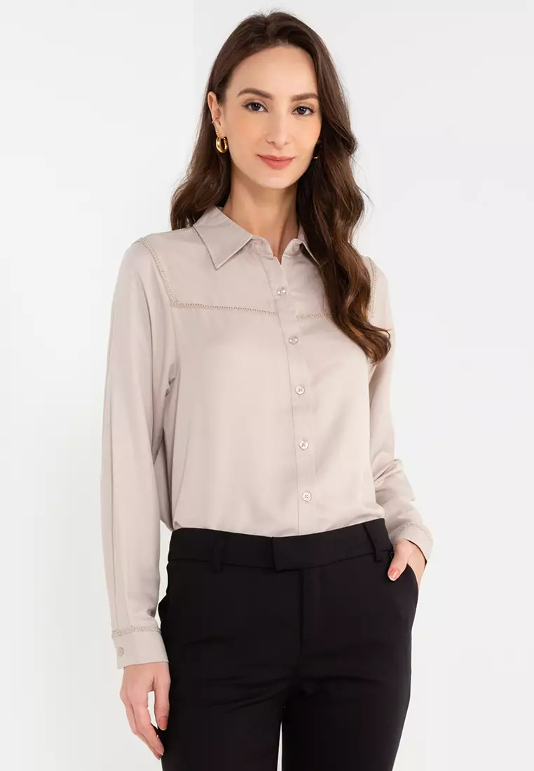 button up blouse