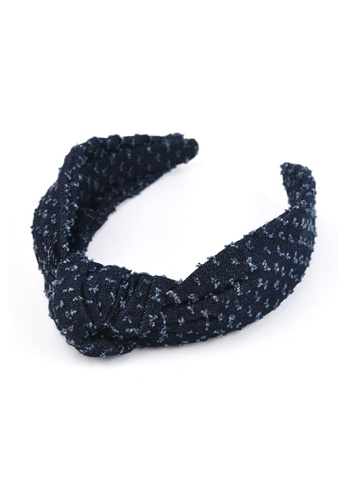 Kings Collection blue Denim Knotted Headband (HA20374) ABDEDAC5DD4E1AGS_1
