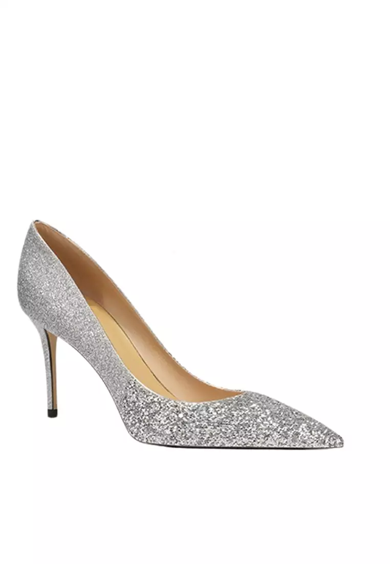 Discount on Twenty Eight Shoes  shoes - SKU: 10cm Sequins Pointed Wedding Heels Px710-5-2