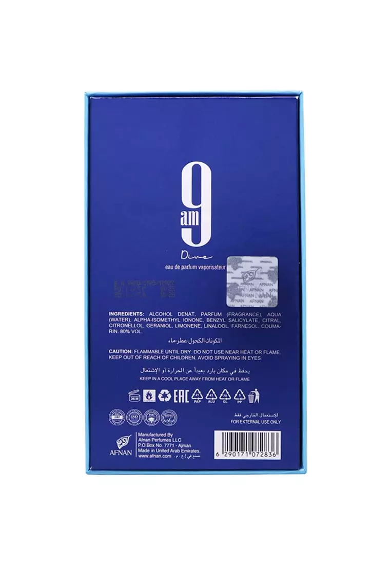 Afnan 9 AM Dive Unisex 100 ML