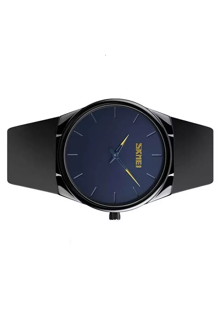 Jam Tangan Casual Analog Pria Waterproof Strap Tali Material Rubber OO19 ORIGINAL