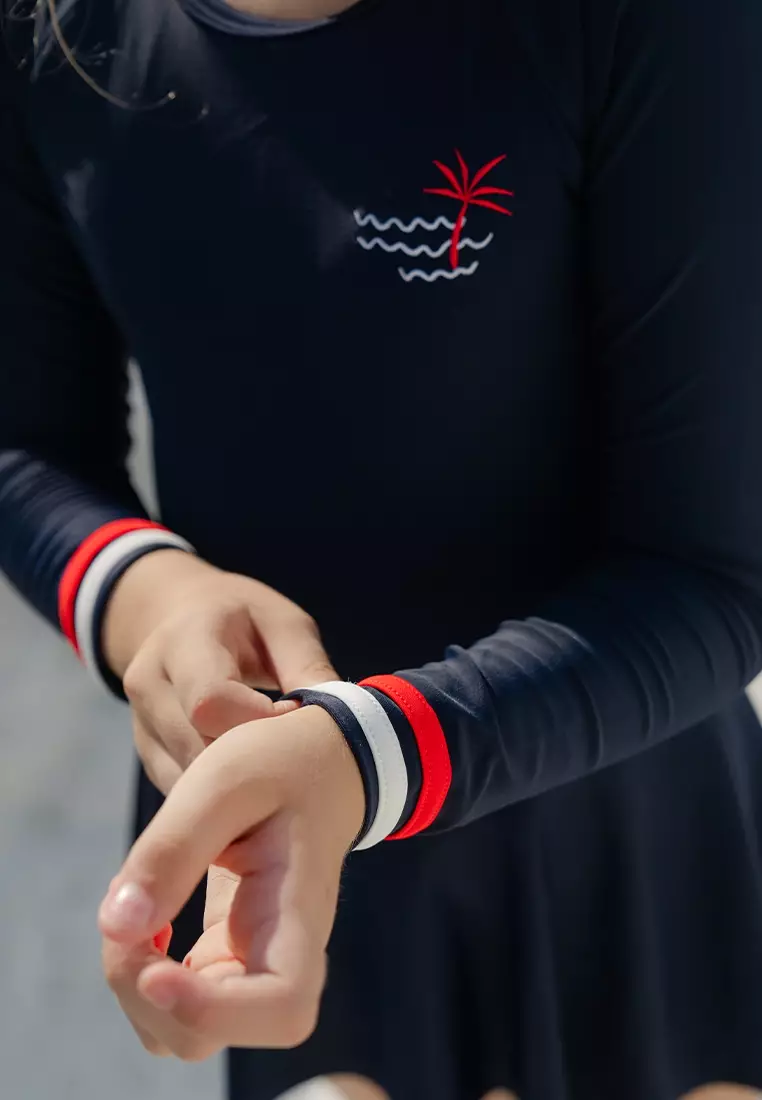 Bleu Marine Skirt Diving - Dark Saphire