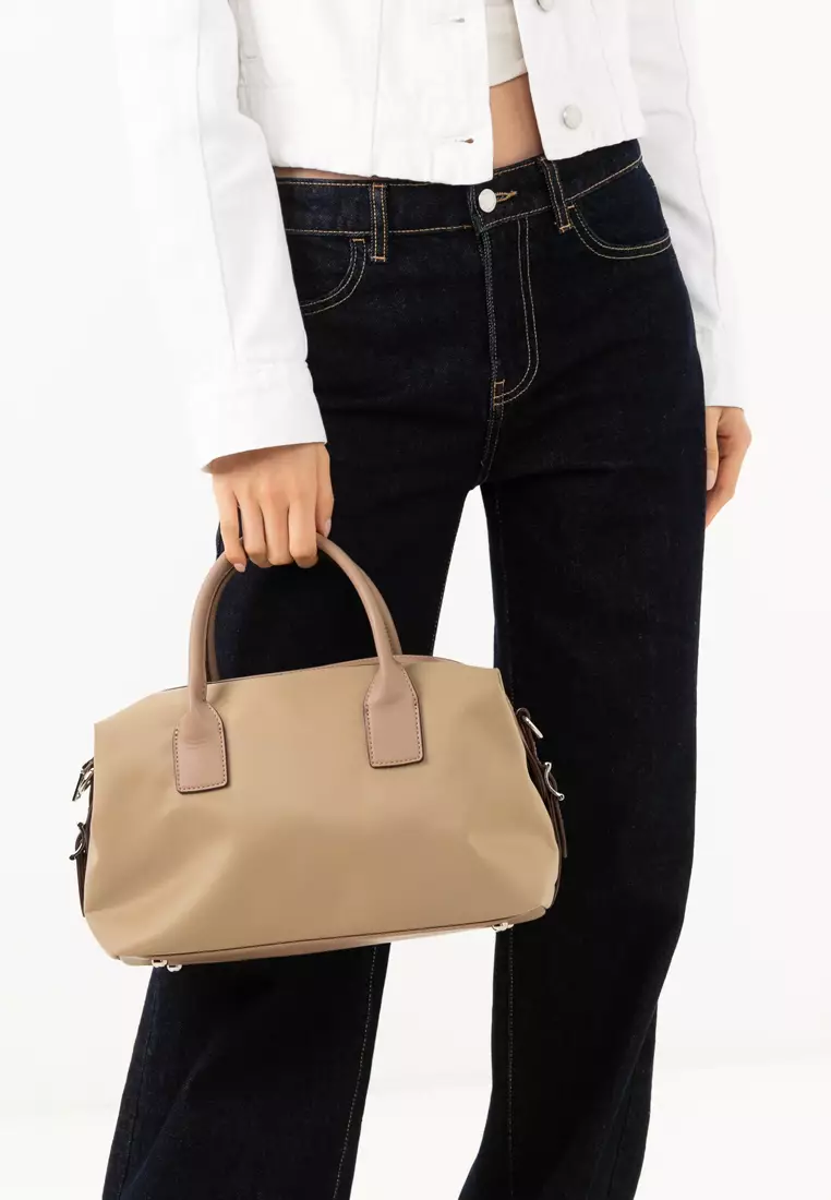 Premium Oxford Nylon Convertible Boston Bag