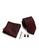 Kings Collection red Red Tie, Pocket Square, Cufflinks, Tie Clip 4 Pieces Gift Set (KCBT2281) 162E0AC38ED3D8GS_2