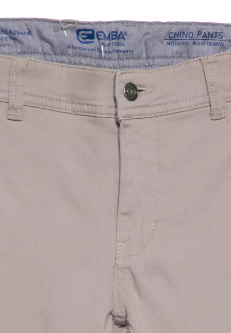 Emba Denim - New Trosic Celana Panjang Pria Chinos Stretch Slim Fit Nyaman