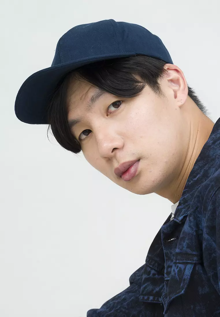 Topi Casual Polos Sport Besi Baseball Cap Tumblr Hat Navy