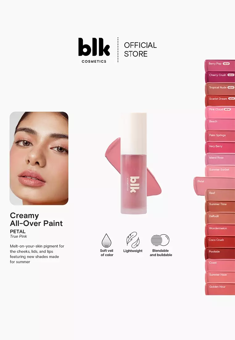 fresh creamy all over paint - petal