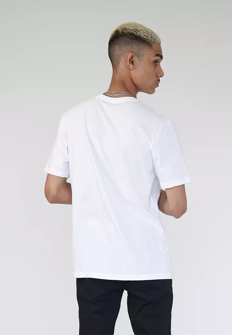 CELCIUS Kaos Basic Lengan Pendek LIN001297C Putih